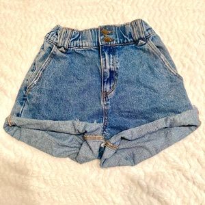 High waist Fashion Nova denim shorts!